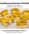 Omega 3: Hochkonzentriertes Fischöl