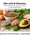 Liposomaler Vitamin-B-Komplex: Alle acht B-Vitamine