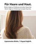 Liposomales Biotin: Für Haare und Haut