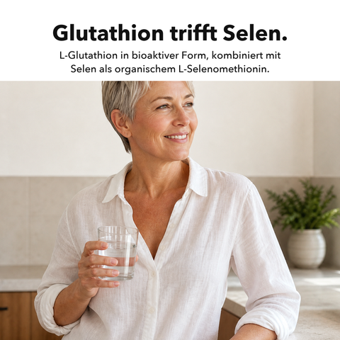 Liposomales Glutathion: Glutathion trifft Selen