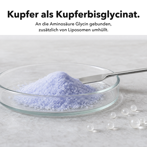 Liposomales Kupfer: Kupfer als Kupferbisglycinat