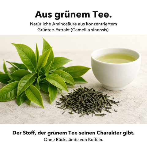 Liposomales L-Theanin: Aus grünem Tee