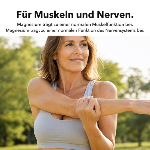 Liposomales Magnesium (Kapseln): Für Muskeln und Nerven