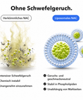 Liposomales NAC: Ohne Schwefelgeruch