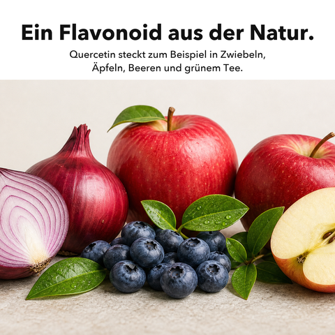 Liposomales Quercetin: Ein Flavonoid aus der Natur
