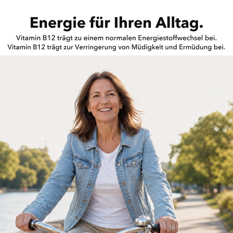 Liposomales Vitamin B12 (Tropfen): Energie für Ihren Alltag