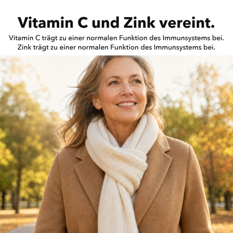 Liposomales Vitamin C + Zink: Vitamin C und Zink vereint