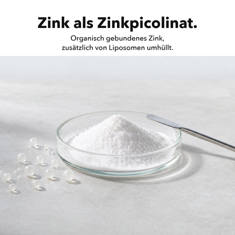 Liposomales Zink: Zink als Zinkpicolinat
