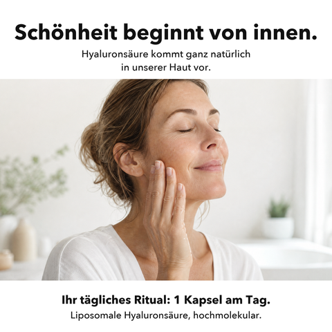 Liposomale Hyaluronsäure: Schönheit beginnt von innen