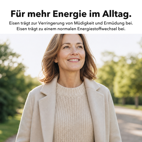 Liposomaler Eisen-Komplex: Für mehr Energie im Alltag