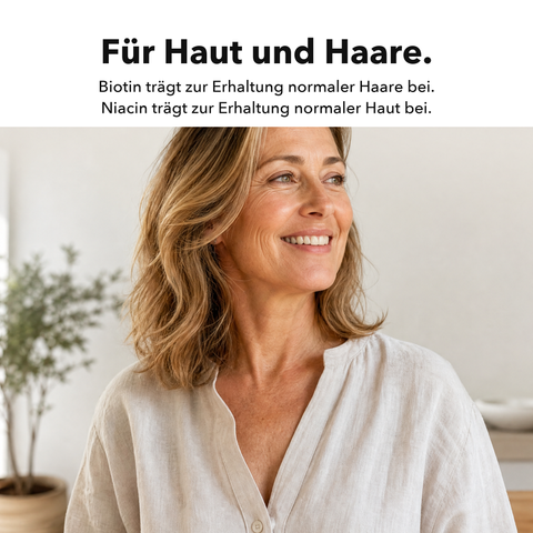 Liposomaler Vitamin-B-Komplex: Für Haut und Haare