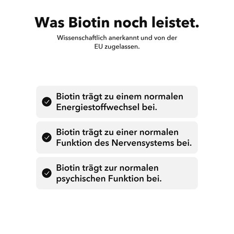 Liposomales Biotin: Was Biotin noch leistet