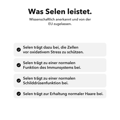 Liposomales Glutathion: Was Selen leistet