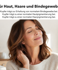 Liposomales Kupfer: Für Haut, Haare und Bindegewebe