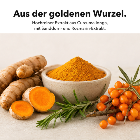 Liposomaler Kurkuma Extrakt (Tropfen): Aus der goldenen Wurzel