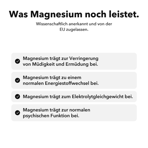 Liposomales Magnesium (Kapseln): Was Magnesium noch leistet