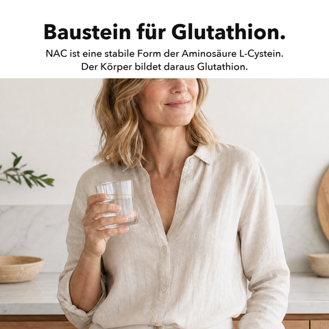 Liposomales NAC: Baustein für Glutathion
