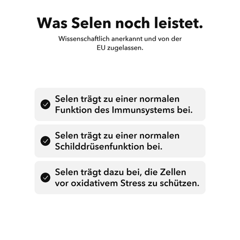 Liposomales Selen: Was Selen noch leistet