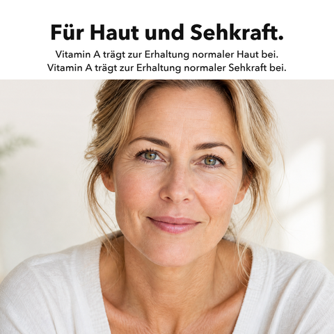 Liposomales Vitamin A: Für Haut und Sehkraft