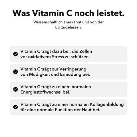 Liposomales Vitamin C: Was Vitamin C noch leistet