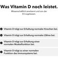Liposomales Vitamin D3+K2 (Kapseln): Was Vitamin D noch leistet