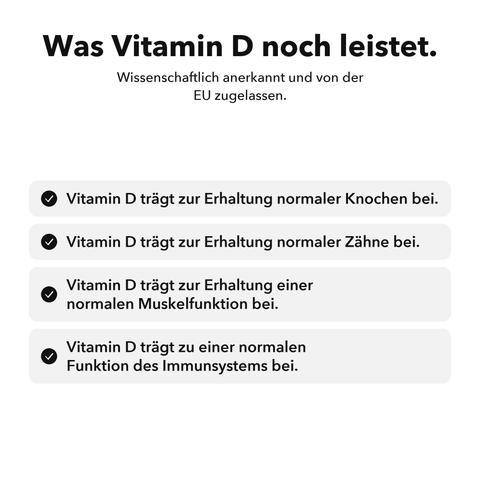 Liposomales Vitamin D3+K2 (Kapseln): Was Vitamin D noch leistet