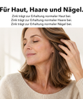 Liposomales Zink: Für Haut, Haare und Nägel