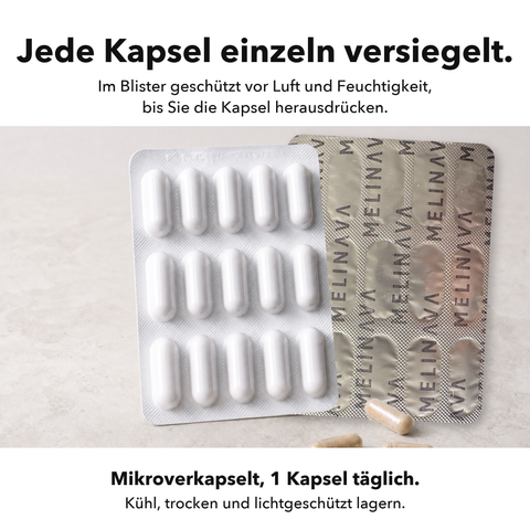 Probiotika Mikroverkapselt: Jede Kapsel einzeln versiegelt