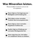 Liposomale Multimineralien: Was Mineralien leisten