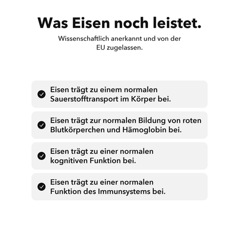 Liposomaler Eisen-Komplex: Was Eisen noch leistet