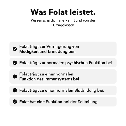 Liposomales Inositol + 5-MTHF: Was Folat leistet