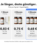 Liposomales Kalzium: Je länger, desto günstiger