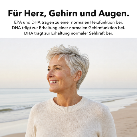 Omega 3 Vegan: Für Herz, Gehirn und Augen