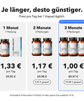 Liposomale Hyaluronsäure: Je länger, desto günstiger