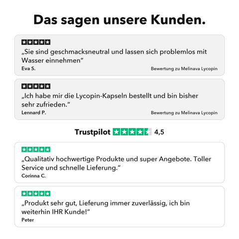 Liposomales Lycopin: Das sagen unsere Kunden