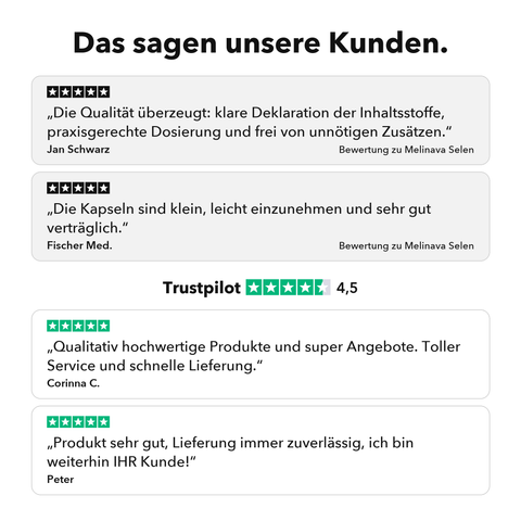 Liposomales Selen: Das sagen unsere Kunden