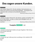 Liposomales Vitamin D3+K2 (Kapseln): Das sagen unsere Kunden