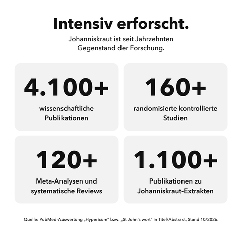 Bio Johanniskraut: Intensiv erforscht