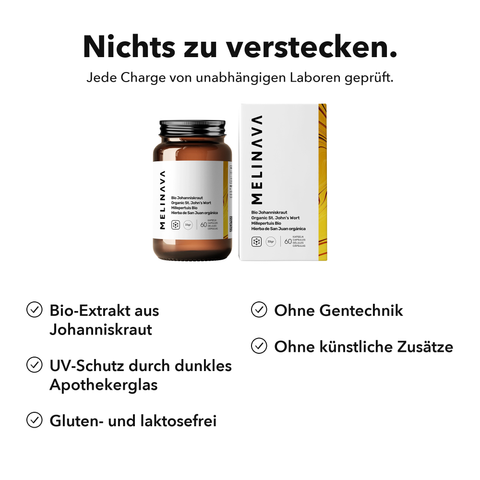 Bio Johanniskraut: Nichts zu verstecken