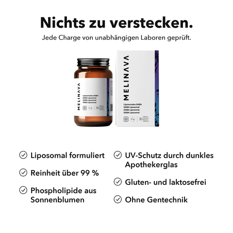 Liposomales GABA: Nichts zu verstecken