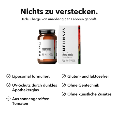 Liposomales Lycopin: Nichts zu verstecken