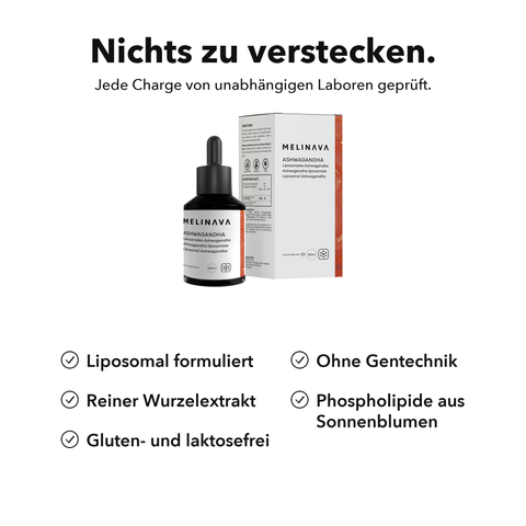 Liposomales Ashwagandha: Nichts zu verstecken