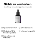 Liposomales OPC: Nichts zu verstecken