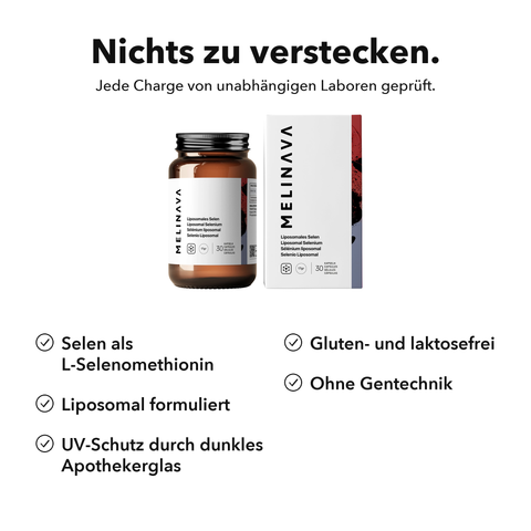 Liposomales Selen: Nichts zu verstecken