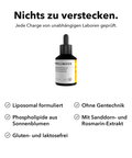 Liposomaler Kurkuma Extrakt (Tropfen): Nichts zu verstecken