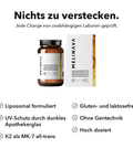 Liposomales Vitamin D3+K2 (Kapseln): Nichts zu verstecken