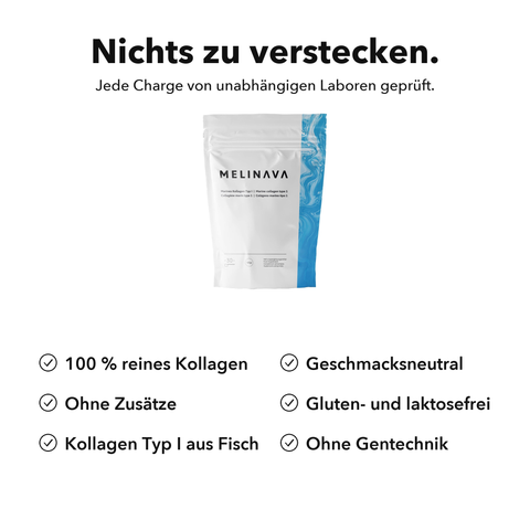 Marines Kollagen: Nichts zu verstecken