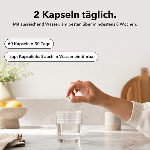 Butyrat Mikroverkapselt: 2 Kapseln täglich