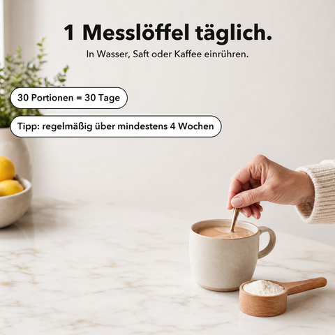 Marines Kollagen: 1 Messlöffel täglich