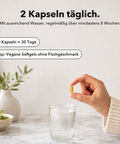 Omega 3 Vegan: 2 Kapseln täglich